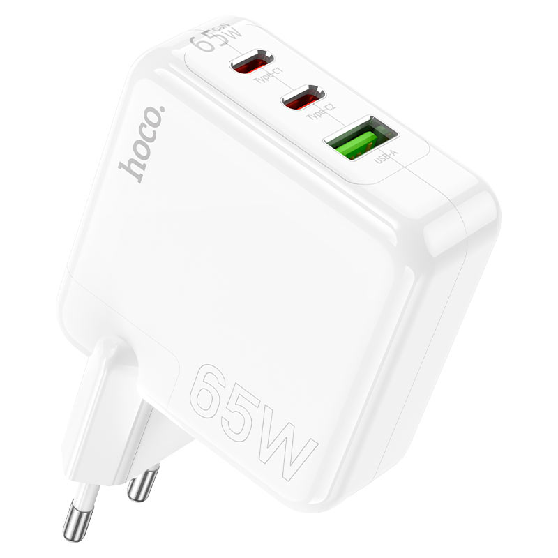 Hoco C115A Φορτιστής 65W με καλώδιο Fast Charger Set