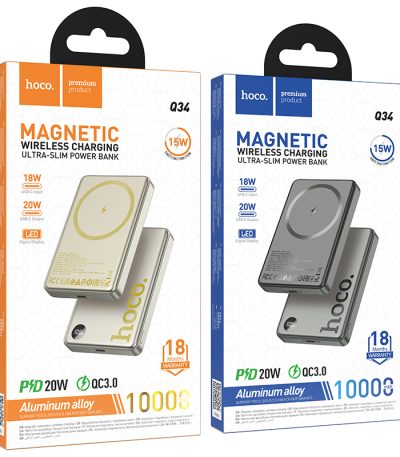 Hoco Q34 Magnetic Wireless Charging Power Bank